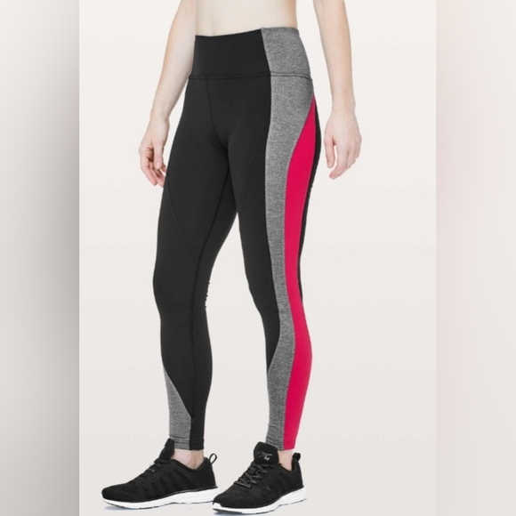 lululemon athletica Pants - Lululemon Get Going Train Tight 28" Size 6 Gym Training Workout Crossfit